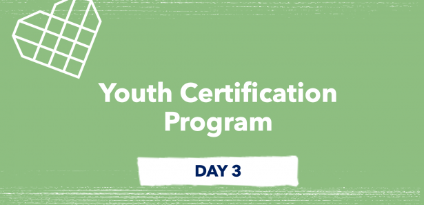 Youth Certification Program Day 3 Banner